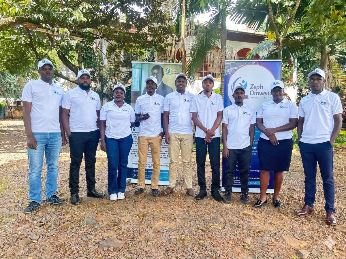 The Zeph Omweno Foundation field team