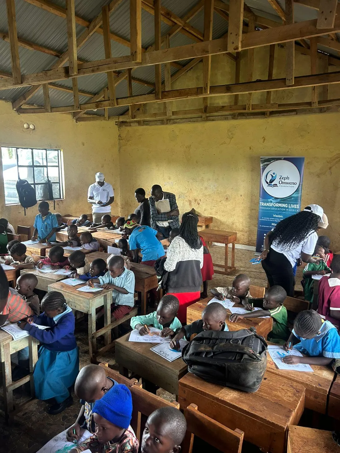 A ZOF facilitator leading a classroom session