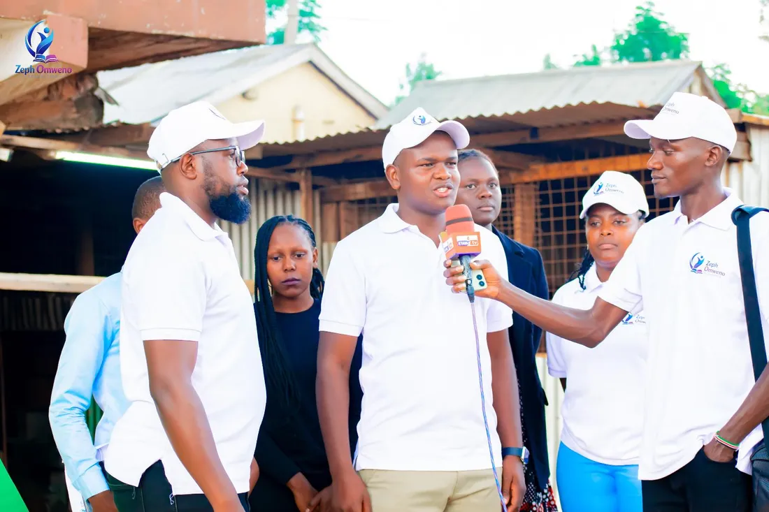 The ZOF team on a community outreach visit