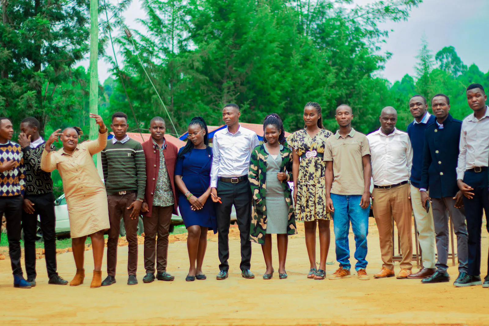 The ZOF mentorship team at Magena Boys High School